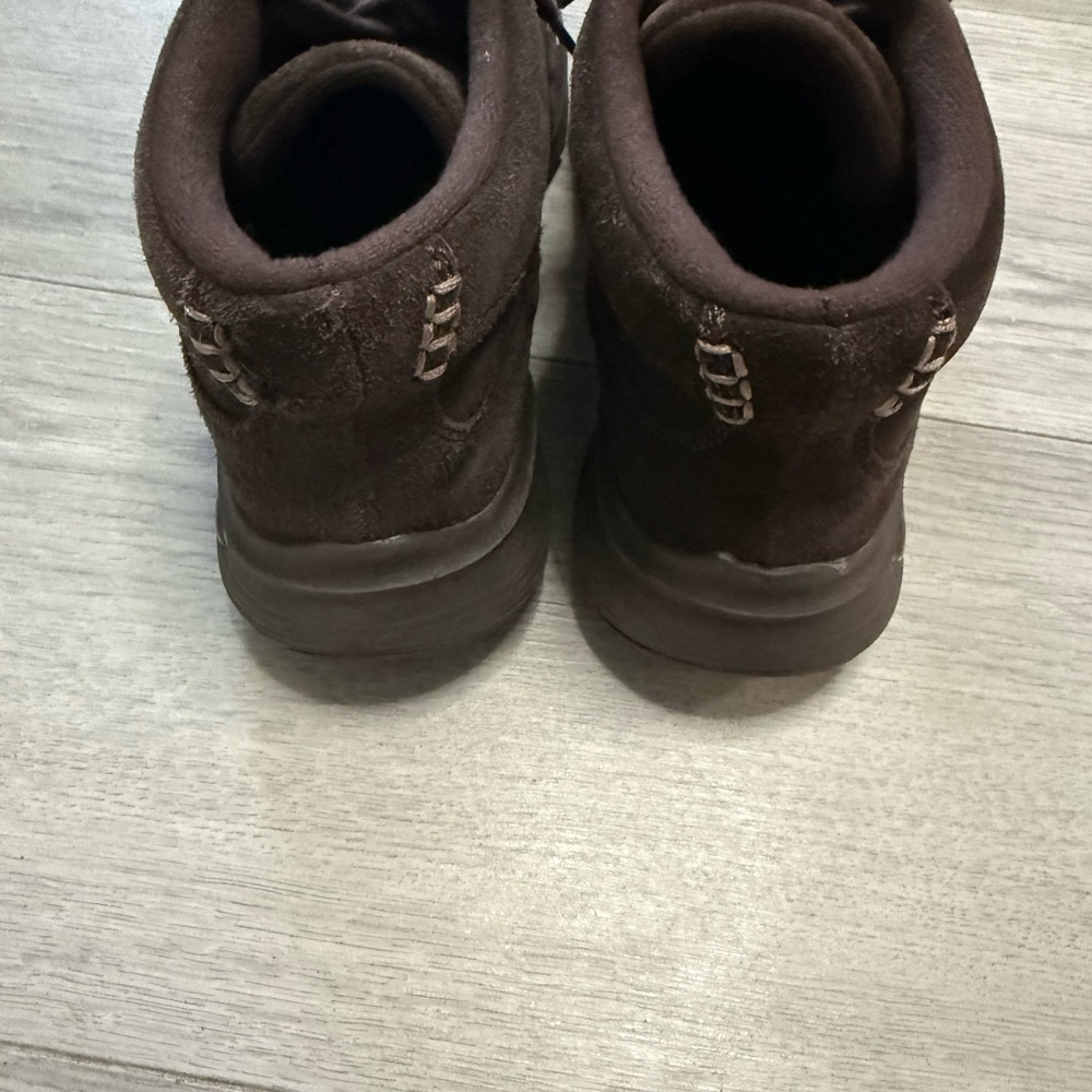 Skechers Archie Air-Cooled leather upper chocolate boots size 7.5 - Picture 5 of 10